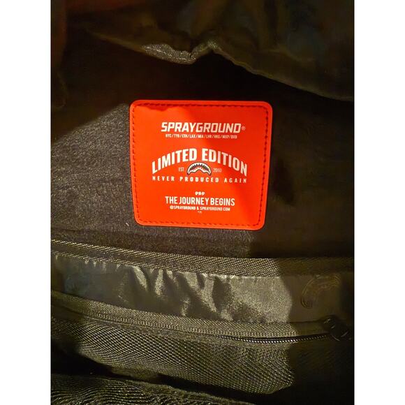 Sprayground Backpack Repeat Mayhem DLXSV Anime Skulls RARE NWOT - Picture 2 of 11